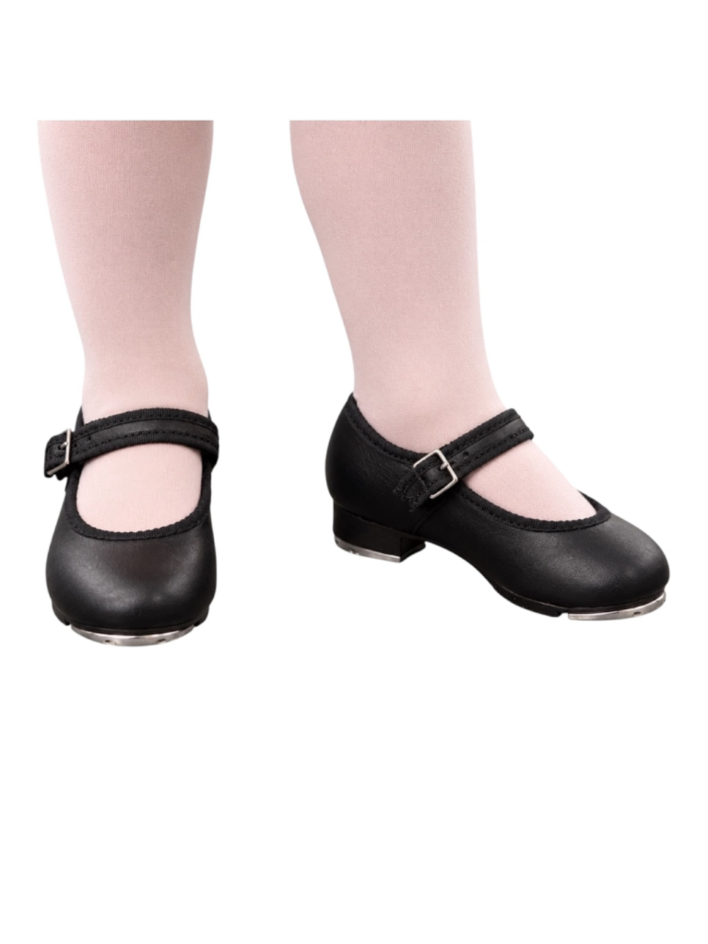 Capezio 3800T Toddler 9M Black Mary Jane Tap Shoes NIB